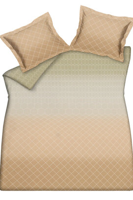 Vandyck Gradient Taie d'oreiller Apricot Blush (60x70)