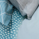 Vandyck Vandyck Drops Housse de Couette Pearl Blue Lits-jumeaux (240x200/220)