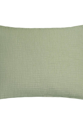 Vandyck Pure 68 G.Dyed  Smoke Green Taie d'oreiller (40x55)