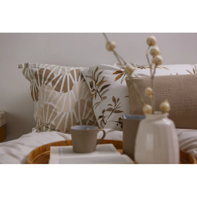 Vandyck Sandy Beach Latte Taie d'oreiller (60x70)