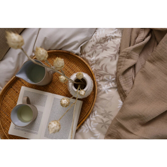 Vandyck Frizzle Latte Taie d'oreiller (60x70)