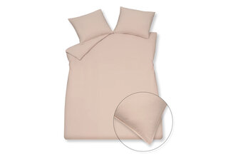 Vandyck Washed Cotton Duvet Cover Pale Pink Lits-jumeaux (240x200/220)