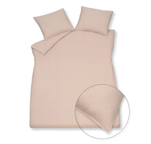 Vandyck Washed Cotton Duvet Cover Pale Pink 1-person (140x200/220)