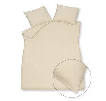 Vandyck Washed Cotton Dekbedovertrek Cream Tan 140x200/220