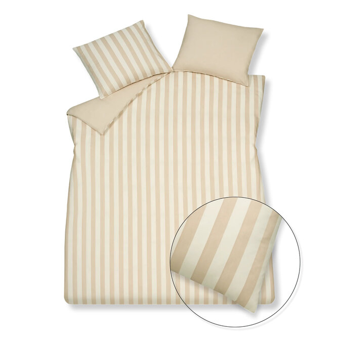 Vandyck Home 97 Housse de Couette en Coton Tencel Rose Pâle Lits-jumeaux (240x200/220)