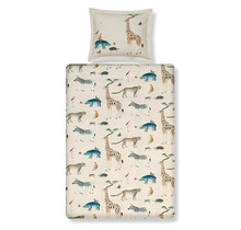 Vandyck Wild Animals  Cream Tan Kussensloop (60x70)