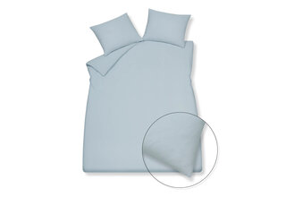 Vandyck Pure 66 Coton Chanvre Housse de Couette Bleu Poudre 1 personne (140x200/220)