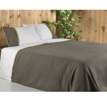 Dommelin  Dekbedovertrek Bari Percal 200tc Leem-Brons 200x200/220 cm