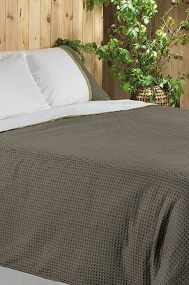 Dommelin  Housse de couette Bari Percale 200tc Argile-Bronze 200x200/220 cm