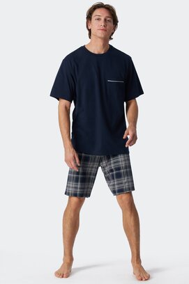 Schiesser Shortama dark blue 179113 48/S