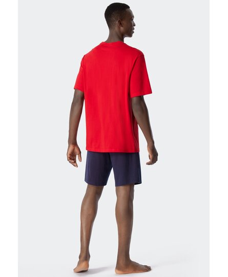 Schiesser Shortama red 179100 56/XXL