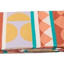 David Fussenegger David Fussenegger LUCA flanelle coton plaid - africa bordure 200x140 cm terracotta