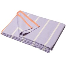 David Fussenegger LUCA flannel cotton plaid - stripes 200x140 cm light violet