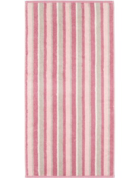 Cawo Breeze Streifen Handdoek 50x100 blush