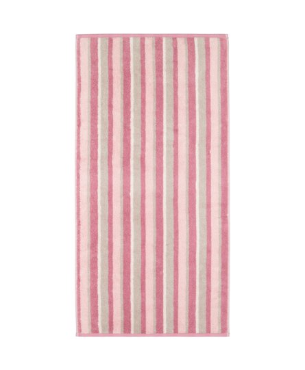 Cawo Breeze Streifen Handdoek 50x100 blush