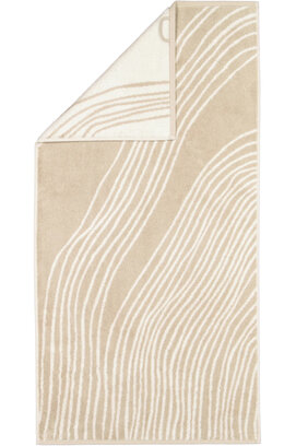 Cawo Gallery flow Handdoek 50x100 natur