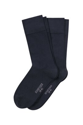 Schiesser Chaussettes hommes 39-42 Bleu nuit