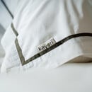 Kayori Kayori Yoichi Housse de couette Coton Percale 140x200/220 Blanc