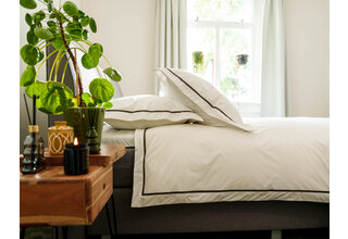 Kayori Yoichi Dekbedovertrek Katoenperkal 240x200/220 Wit