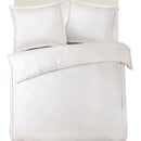 Kayori Kayori Setana Housse de couette Coton Percale 140x200/220 Blanc