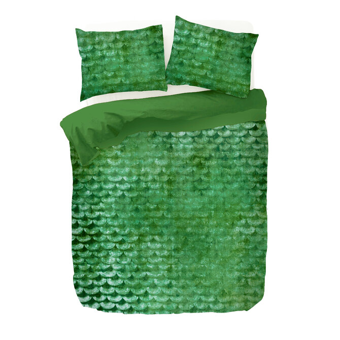 Kayori Koku Housse de couette Satin 200x200/220 Vert