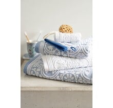 Pip Studio Guest towel Tile de Pip Blue 30x50