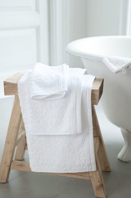 Pip Studio Carreau de gant de toilette de Pip Blanc 16x22