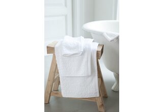 Pip Studio Carreau de gant de toilette de Pip Blanc 16x22