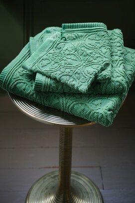 Pip Studio Gastendoekje Tile de Pip Green  30x50