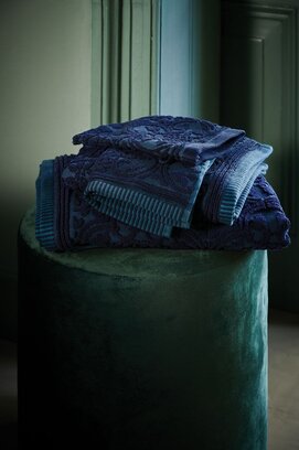 Pip Studio Gant de Toilette Tile de Pip Bleu Foncé 16x22