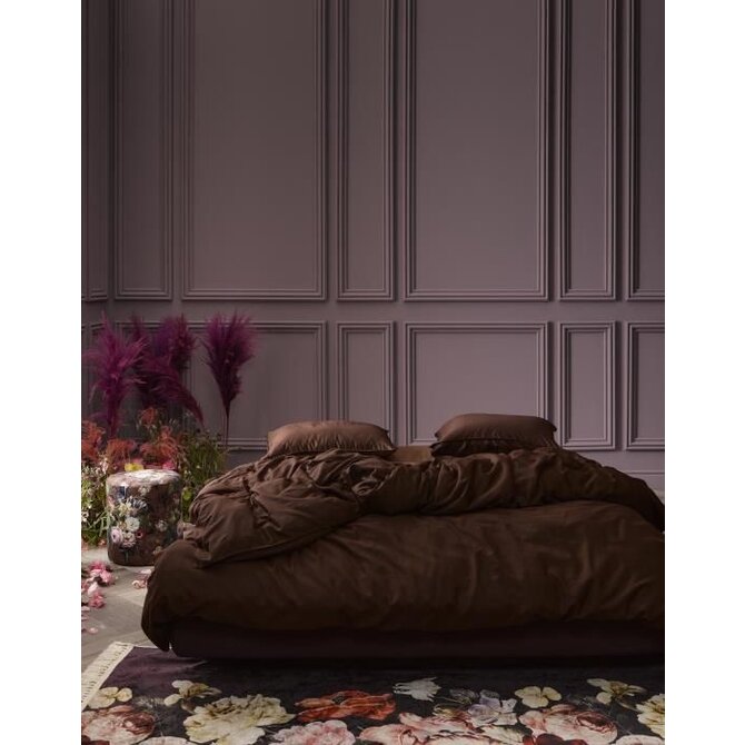 Essenza Minte Housse de couette Chocolate 200x220