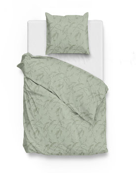 Zo Home Fiori di Satinado Dekbedovertrek 240x200/220 Foam Green