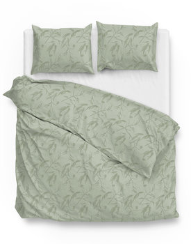 Zo Home Fiori di Satinado Dekbedovertrek 240x200/220 Foam Green