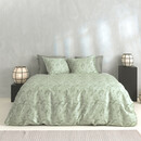 Zo! Home Zo Home Fiori di Satinado Dekbedovertrek 240x200/220 Foam Green