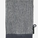 Marc O'Polo Marc O'Polo Timeless Tone Stripe Washandje Marine/Silver 16x22