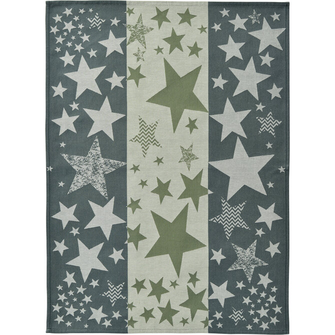 Torchon Sander Frosty 50x70cm Moss