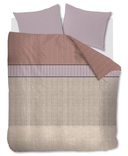 Beddinghouse Dekbedovertrek Norah Mauve 240x200/220