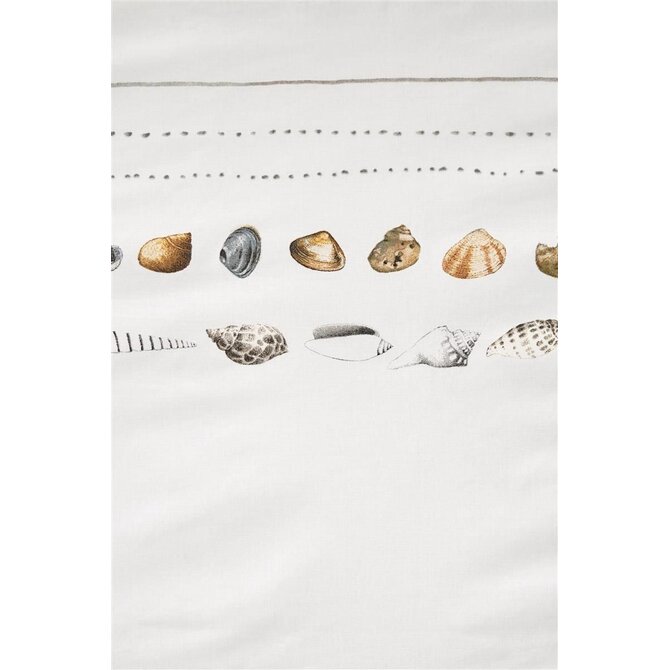 Marjolein Bastin Shellfish dekbedovertrek 200x200/220 White