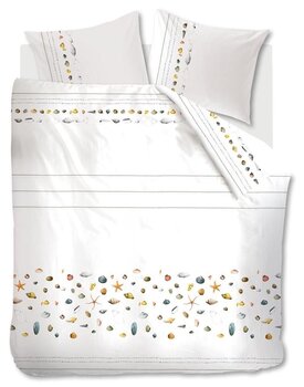 Marjolein Bastin Dekbedovertrek Shellfish White 200x200/220