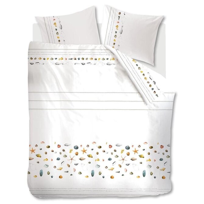 Marjolein Bastin Shellfish dekbedovertrek 200x200/220 White