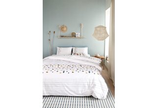 Marjolein Bastin Housse de couette Coquillages Blanc 140x200/220