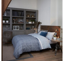 Riviera Maison Dekbedovertrek Amsterdam Loft Bluegrey 200x200/220