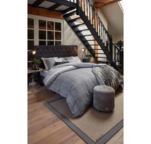 Riviera Maison Housse de couette Amsterdam Loft Grey 200x200/220