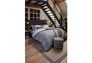Riviera Maison Dekbedovertrek Amsterdam Loft Grey 200x200/220