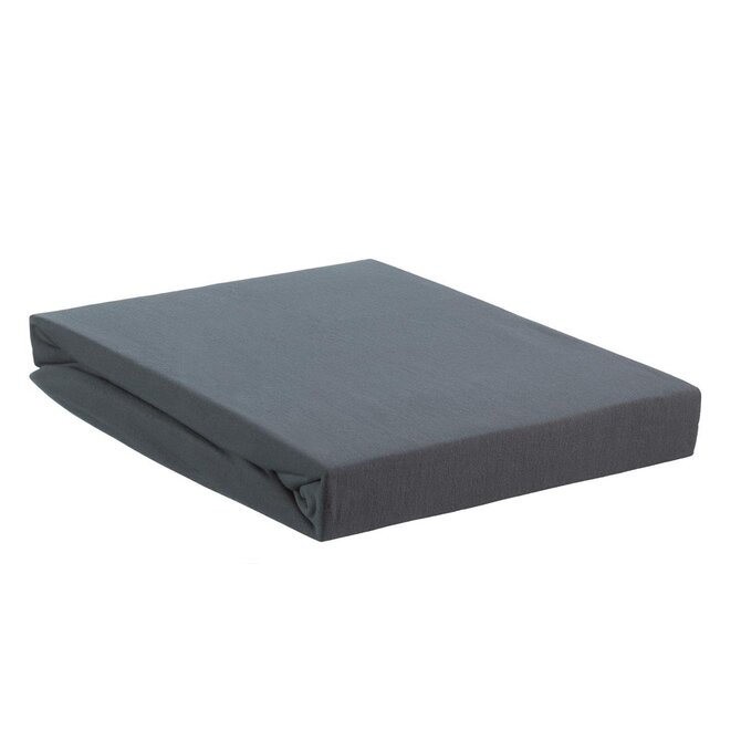 Beddinghouse Jersey Lycra Hoeslaken 70/80x200/220 cm  Cool Grey