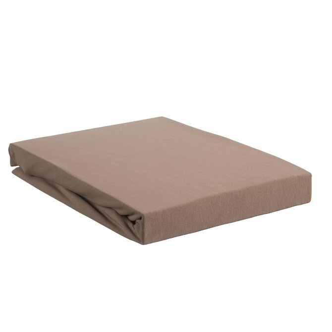 Beddinghouse Jersey Lycra Hoeslaken 70/80x200/220 cm  Taupe
