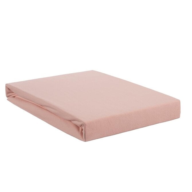 Beddinghouse Jersey Lycra SplittopperHoeslaken 180x200/220 cm  Light Pink