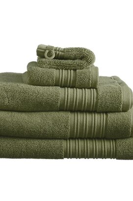 Beddinghouse Sheer Towel Olive green 60x110 cm