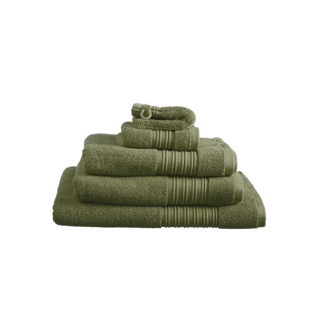 Beddinghouse Sheer Towel Olive green 60x110 cm