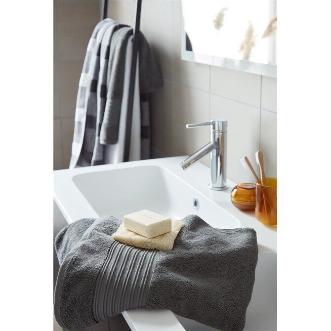 Beddinghouse Gant de toilette Sheer Anthracite 16x22 cm